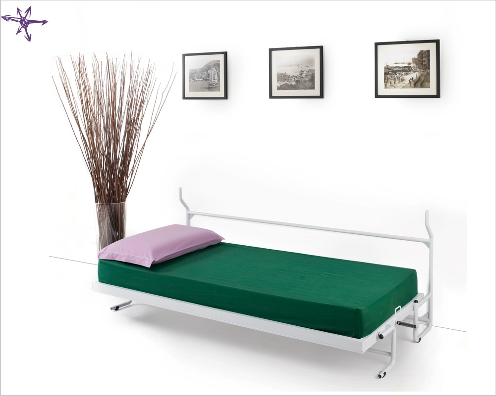 Letto a muro orizzontale Bravo con sistema di apertura a gas Letto a muro orizzontale Bravo con sistema di apertura a gas