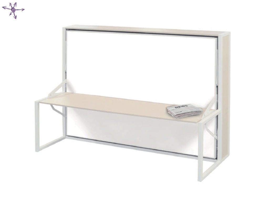 Letto francese con scrivania