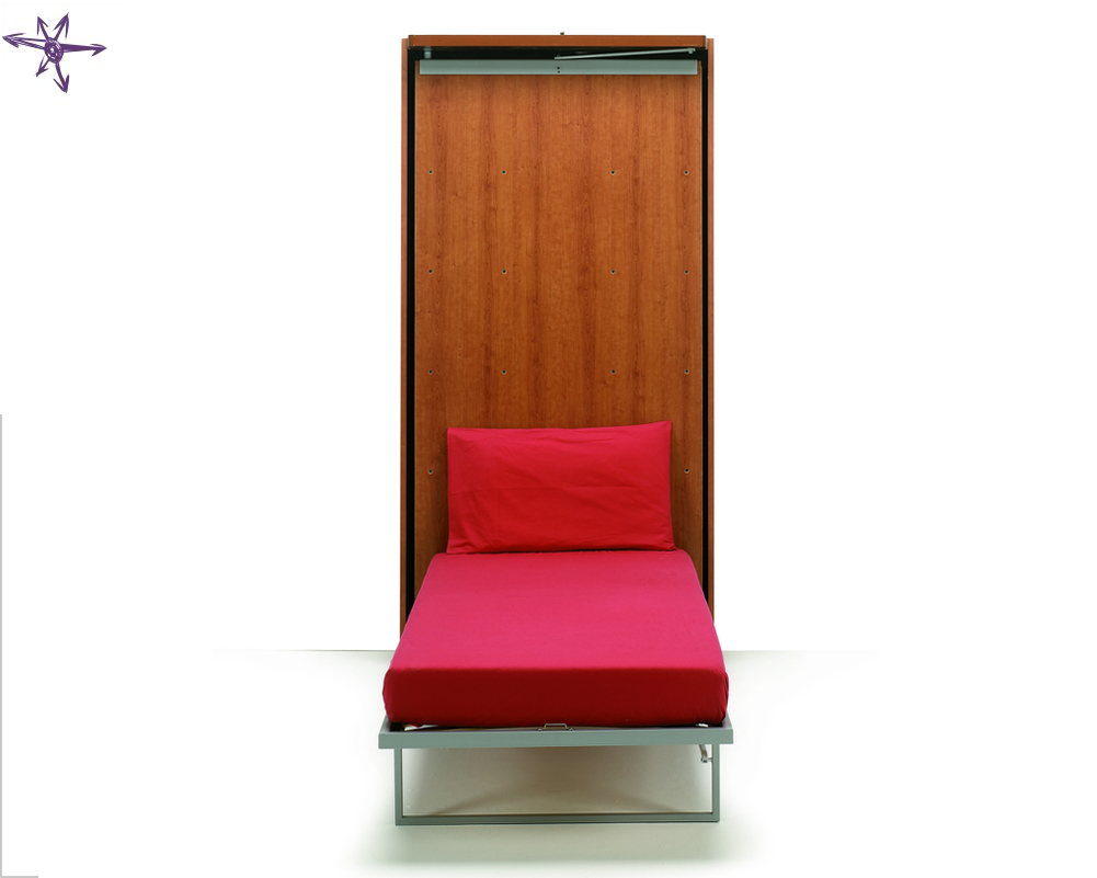 Letto Singolo A Scomparsa Girevole