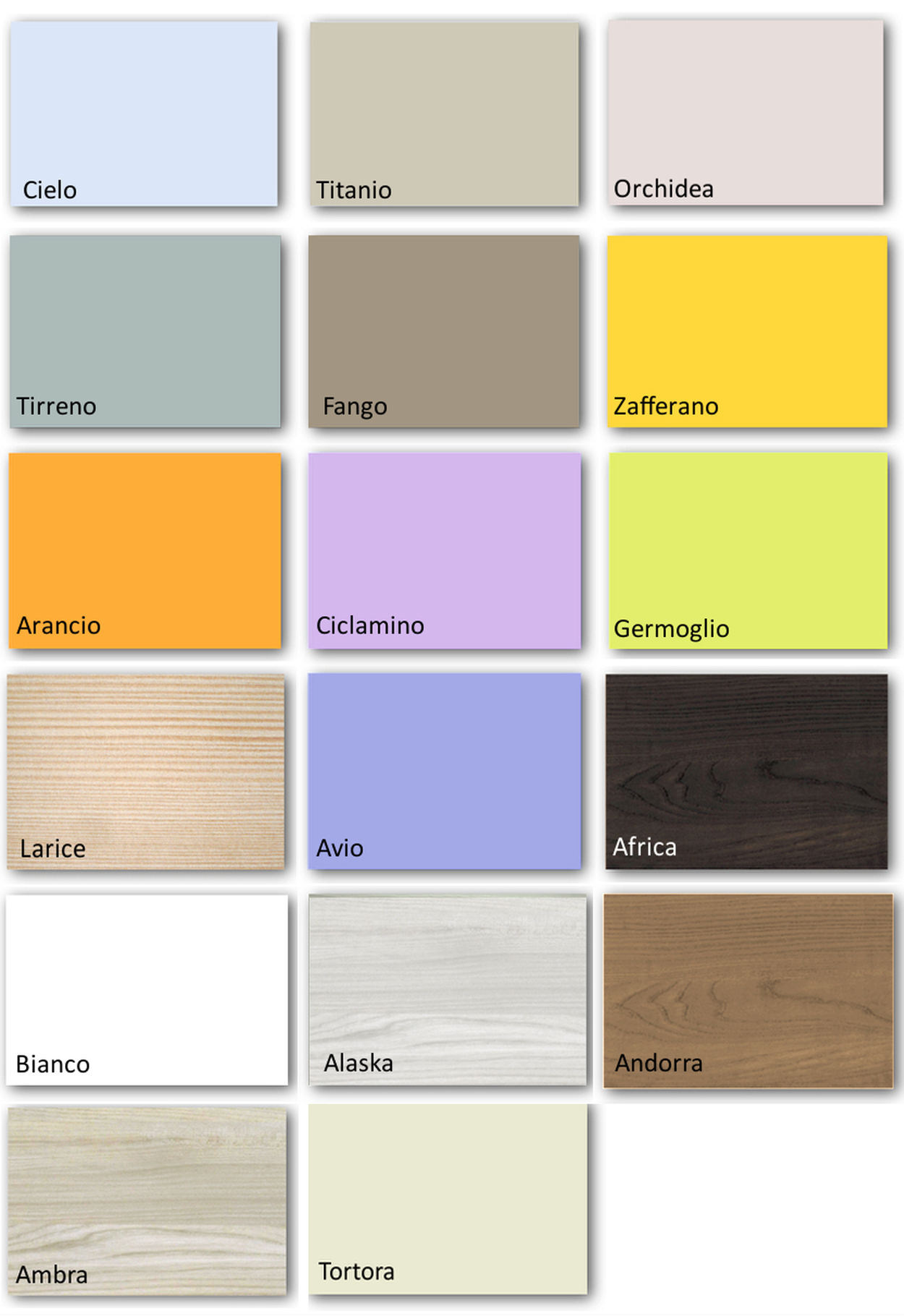 Colori laminati