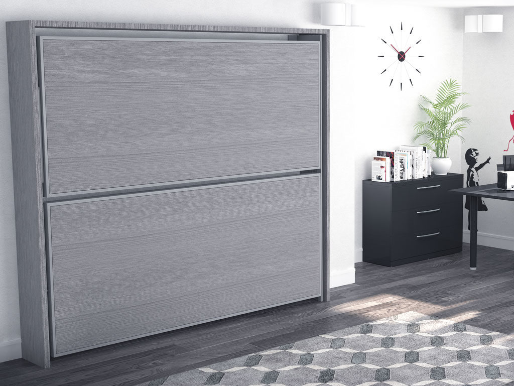Struttura Letto In Metallo A Basso Profilo 15,2 Cm - Angoli Arrotondati - Antiscivolo Silenziosa
