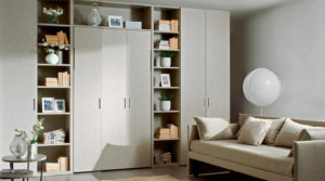 Letto a scomparsa verticale Vertigo piazza e mezza